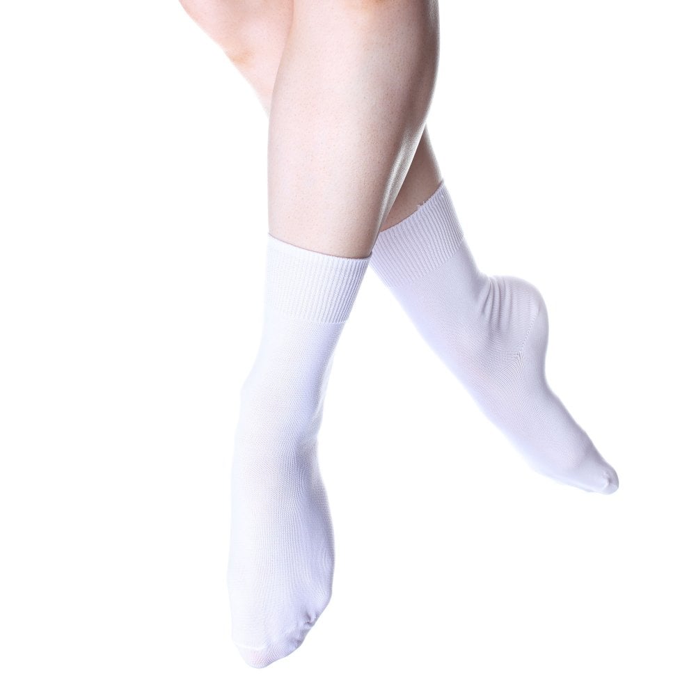 Ballet, Tap & Modern Socks - White